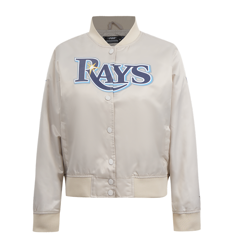 CHAMARRA DE SATÍN MLB TAMPA BAY RAYS CLASSIC CHENILLE PARA MUJER