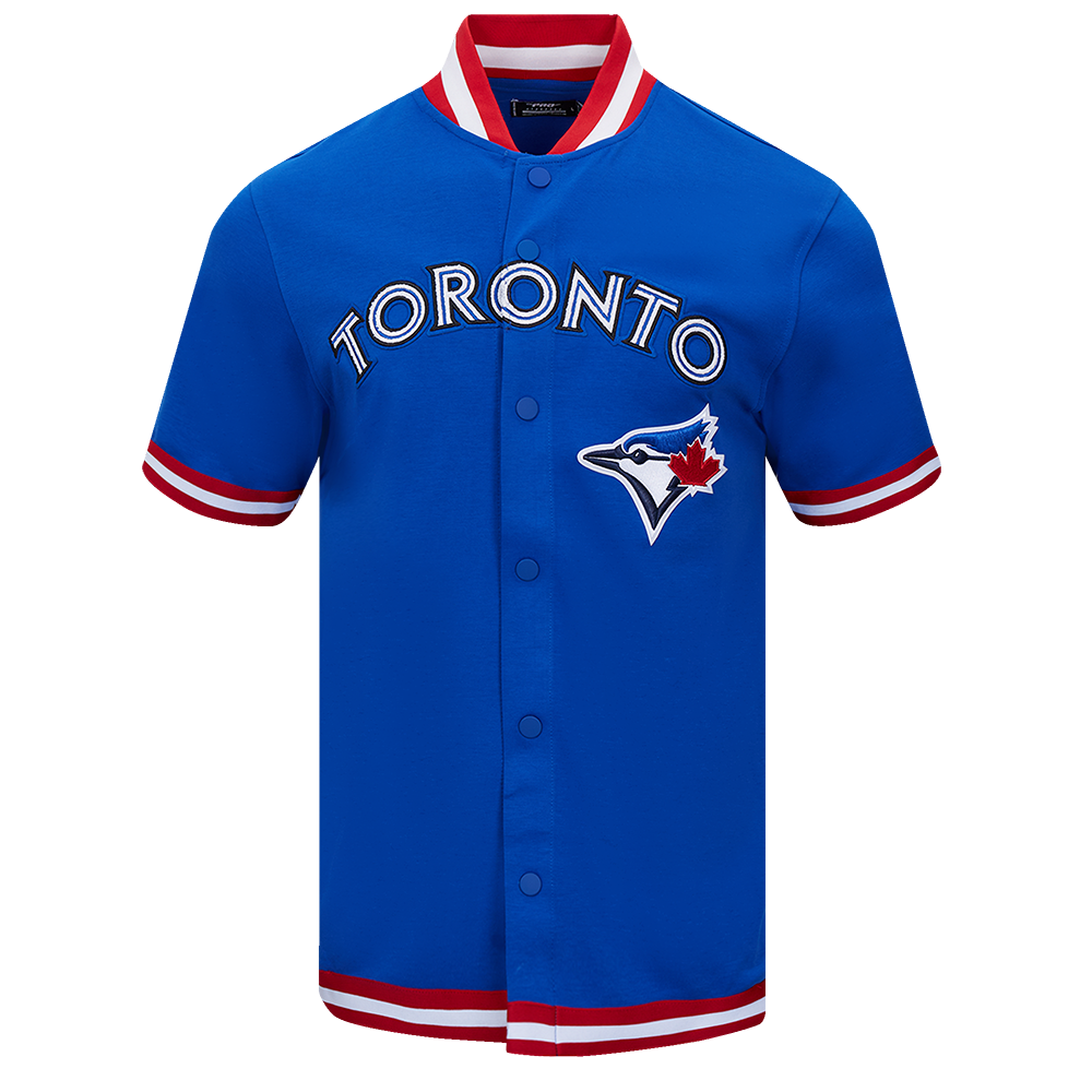 SOBRECAMISA DE MANGA CORTA MLB TORONTO BLUE JAYS CLASSIC CHENILLE