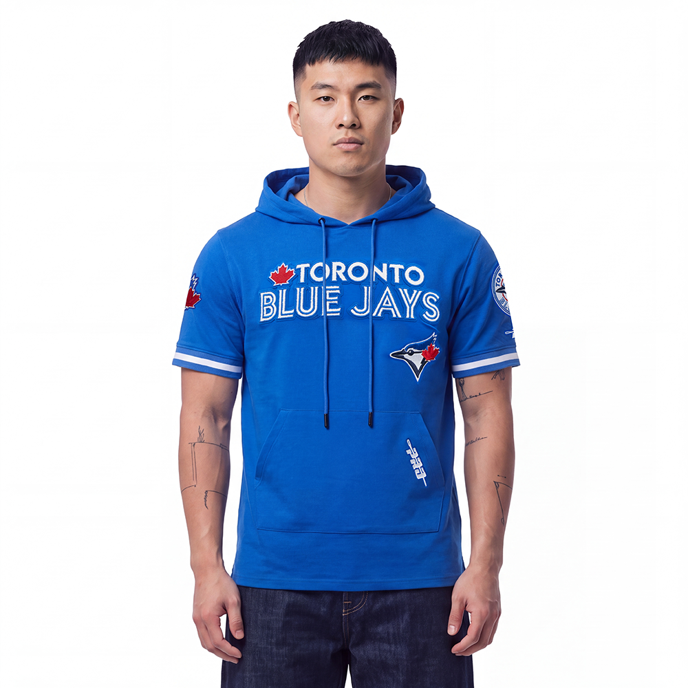 SUDADERA DE MANGA CORTA MLB TORONTO BLUE JAYS CLASSIC CHENILLE