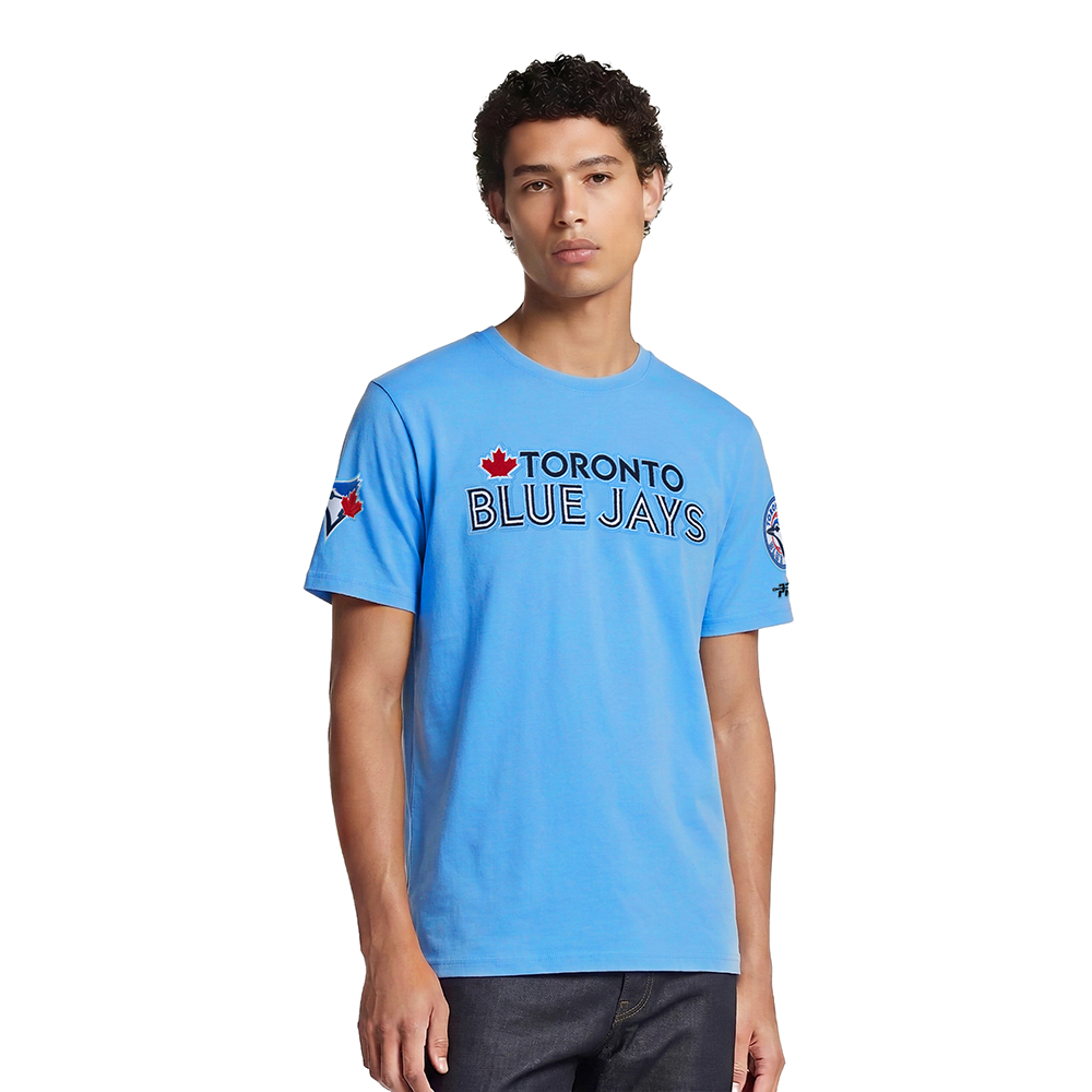 MANGA CORTA MLB TORONTO BLUE JAYS CLASSIC CHENILLE