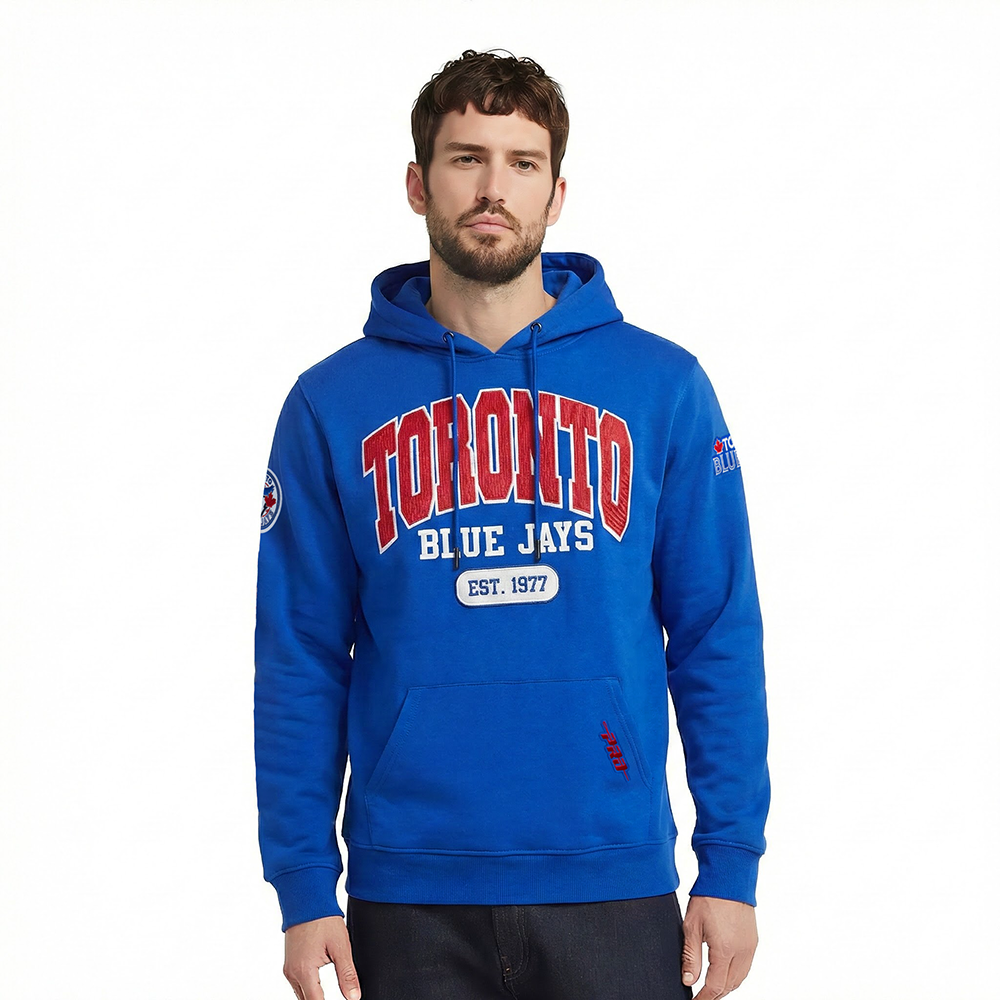 SUDADERA CON GORRO MLB TORONTO BLUE JAYS CITY ARCH