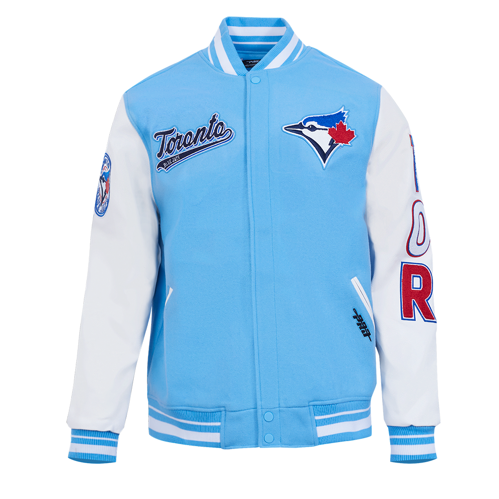 CHAMARRA UNIVERSITARIA MLB TORONTO BLUE JAYS SCRIPT TAIL