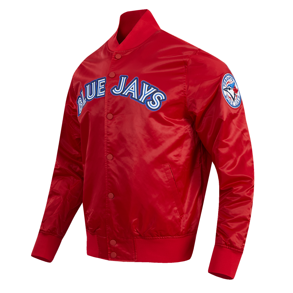 CHAMARRA DE SATIN MLB TORONTO BLUE JAYS CLASSIC SATIN