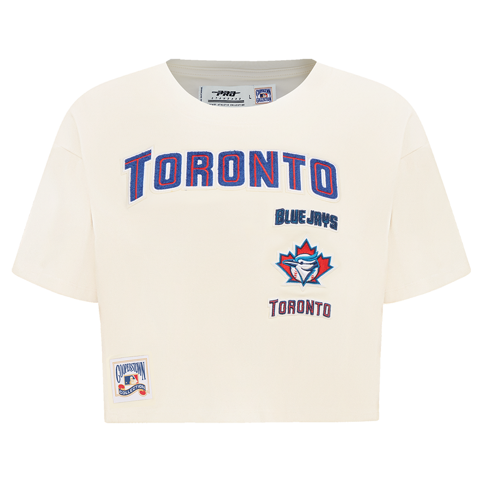 MANGA CORTA MLB TORONTO BLUE JAYS RETRO CLASSICS PARA MUJER