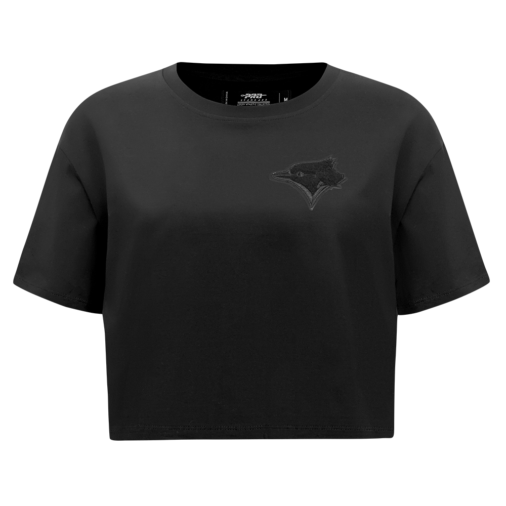 MANGA CORTA CROP MLB TORONTO BLUE JAYS CLASSIC 3BK PARA MUJER