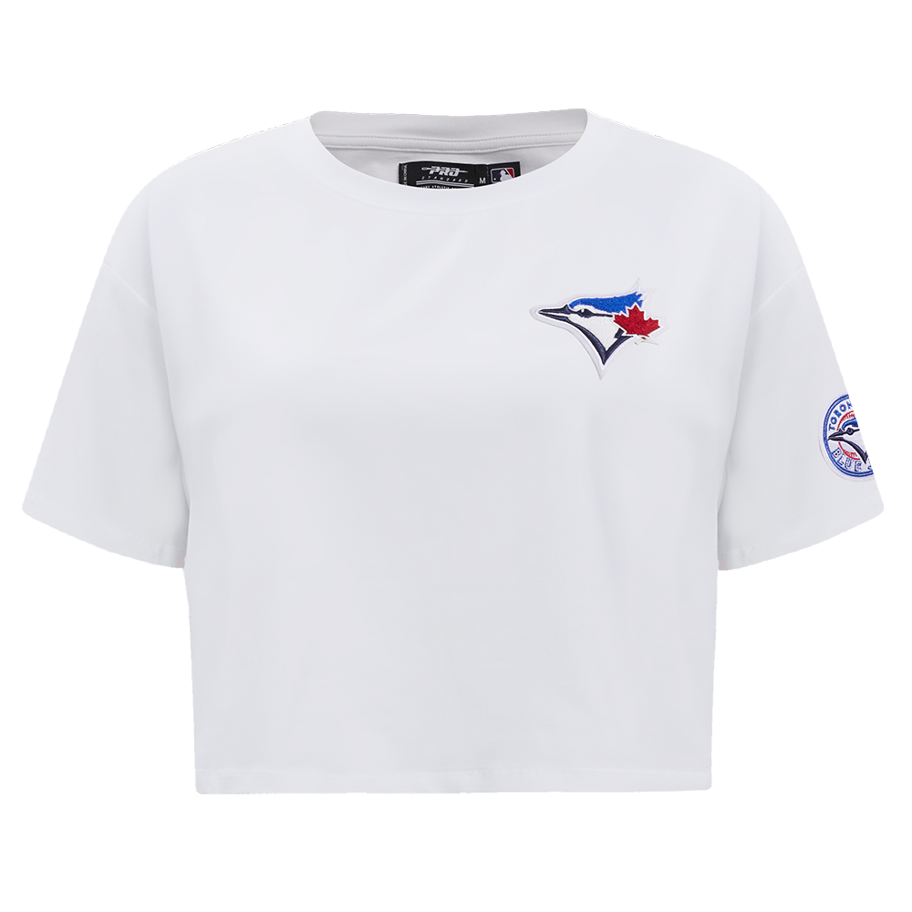 MANGA CORTA MLB TORONTO BLUE JAYS CLASSIC ESSENTIALS PARA MUJER