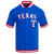 SOBRECAMISA DE MANGA CORTA MLB TEXAS RANGERS CLASSIC CHENILLE