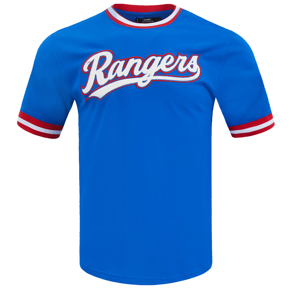 MANGA CORTA MLB TEXAS RANGERS CLASSIC CHENILLE