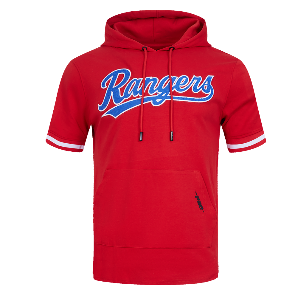 SUDADERA DE MANGA CORTA MLB TEXAS RANGERS CLASSIC CHENILLE