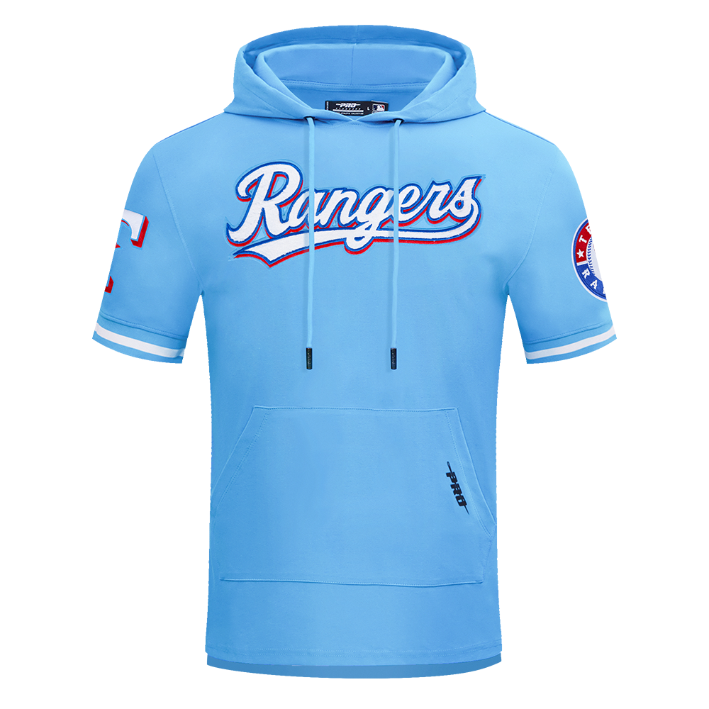 SUDADERA DE MANGA CORTA MLB TEXAS RANGERS CLASSIC CHENILLE
