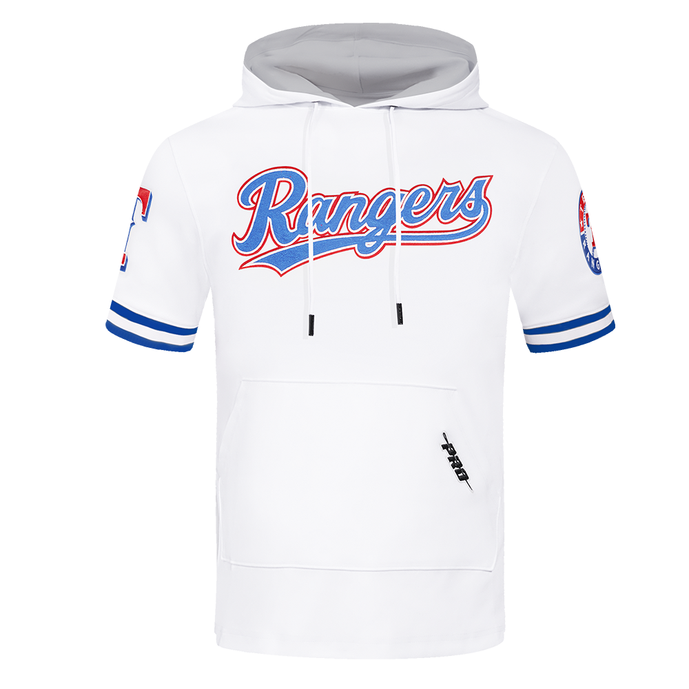SUDADERA DE MANGA CORTA MLB TEXAS RANGERS CLASSIC CHENILLE