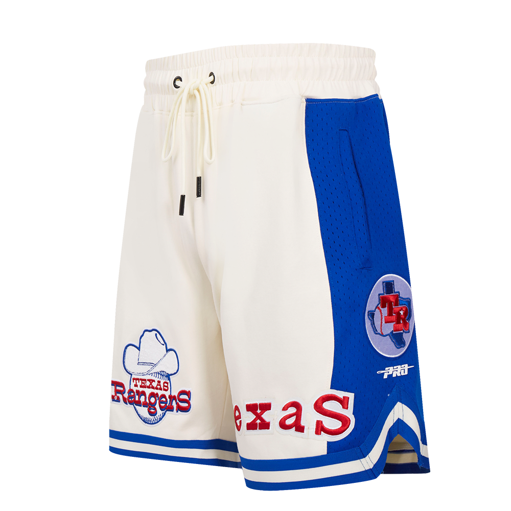 SHORTS DE BASQUETBOL MLB TEXAS RANGERS RETRO CLASSICS