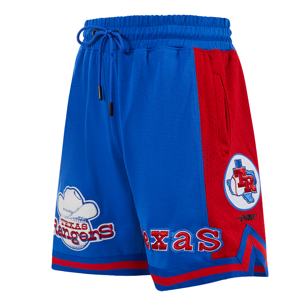 SHORTS DE BASQUETBOL MLB TEXAS RANGERS RETRO CLASSICS