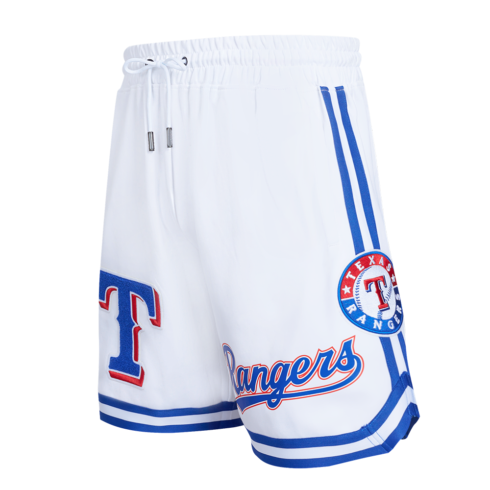 SHORTS DE BASQUETBOL MLB TEXAS RANGERS CLASSIC CHENILLE