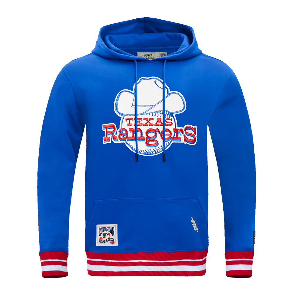 SUDADERA CON GORRO MLB TEXAS RANGERS RETRO CLASSICS