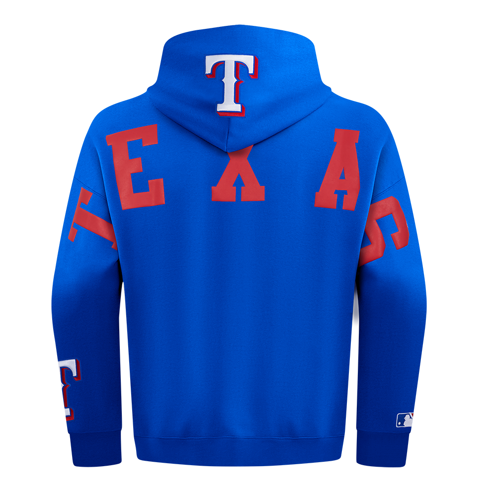 SUDADERA CON GORRO MLB TEXAS RANGERS WINGSPAN