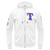 SUDADERA CON CIERRE MLB TEXAS RANGERS CLASSIC CHENILLE