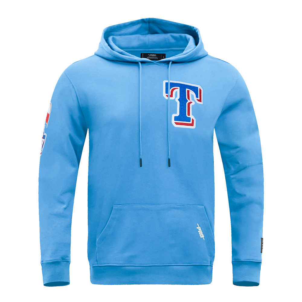 SUDADERA CON GORRO MLB TEXAS RANGERS CLASSIC CHENILLE