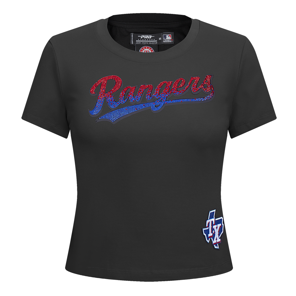 MANGA CORTA MLB TEXAS RANGERS JEWELS PARA MUJER