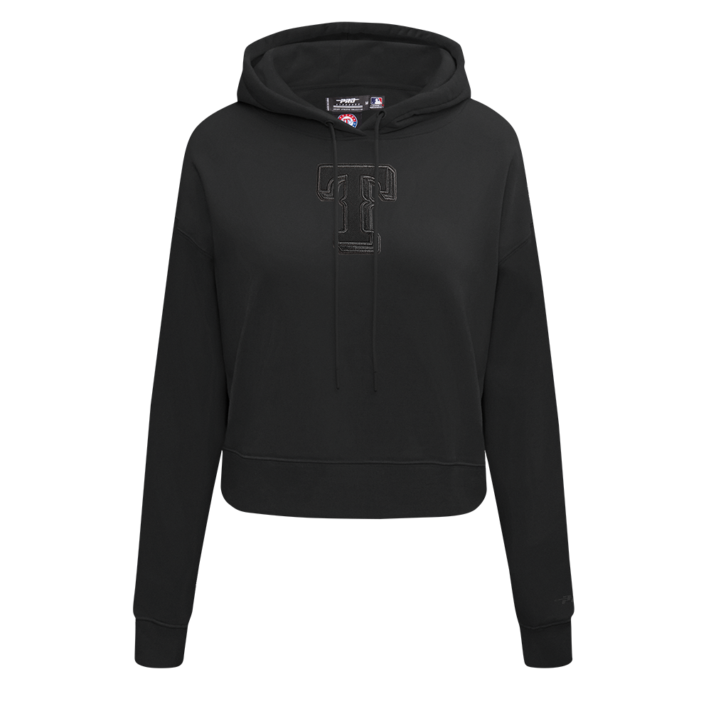 SUDADERA CON GORRO MLB TEXAS RANGERS NEUTRAL PARA MUJER