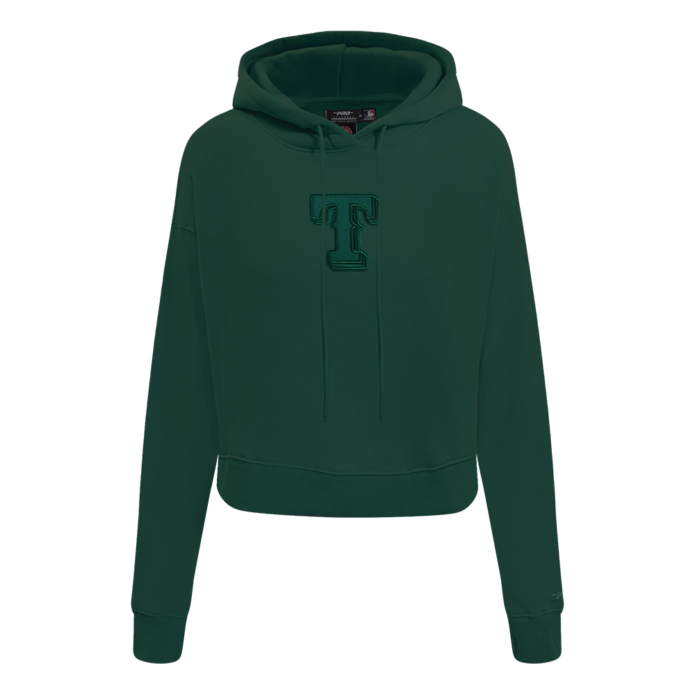 SUDADERA CON GORRO MLB TEXAS RANGERS NEUTRAL PARA MUJER