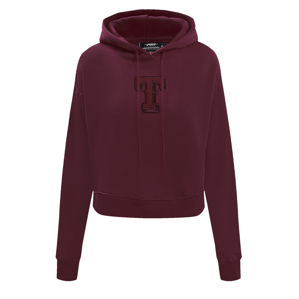 SUDADERA CON GORRO MLB TEXAS RANGERS NEUTRAL PARA MUJER