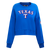 SUDADERA DE CUELLO REDONDO MLB TEXAS RANGERS CLASSIC ESSENTIALS PARA MUJER