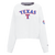 SUDADERA DE CUELLO REDONDO MLB TEXAS RANGERS CLASSIC ESSENTIALS PARA MUJER