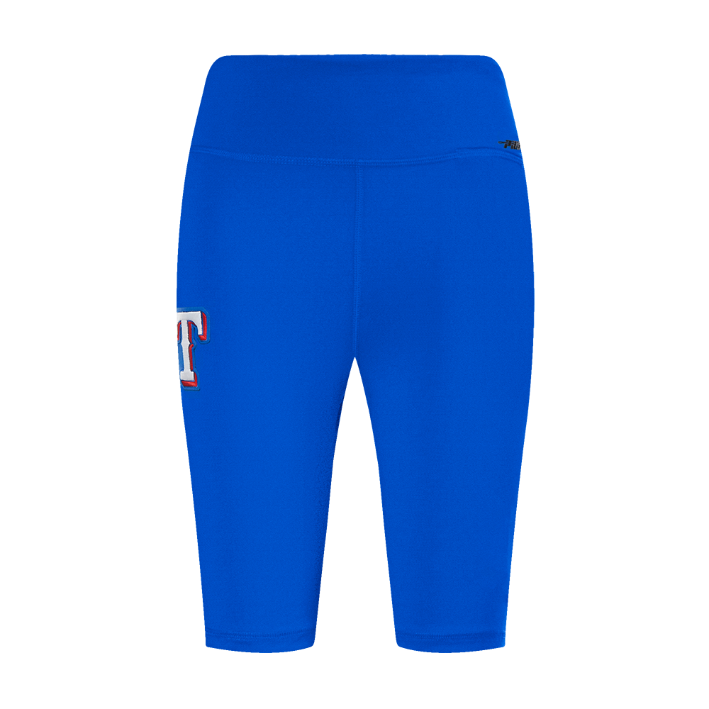 SHORTS DE ALGODÓN MLB TEXAS RANGERS CLASSIC CHENILLE PARA MUJER