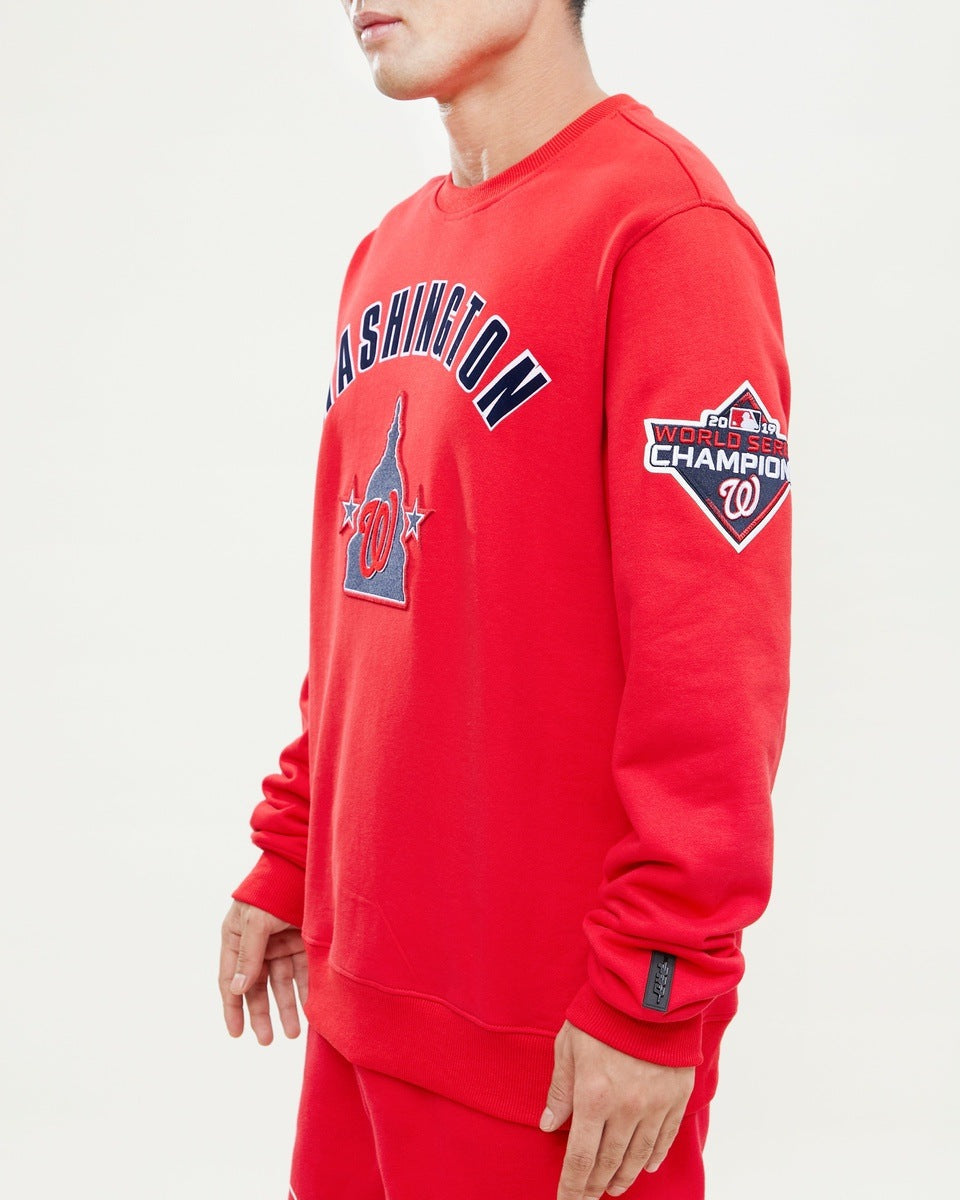 SUDADERA DE CUELLO REDONDO MLB WASHINGTON NATIONALS CLASSIC BRISTLE