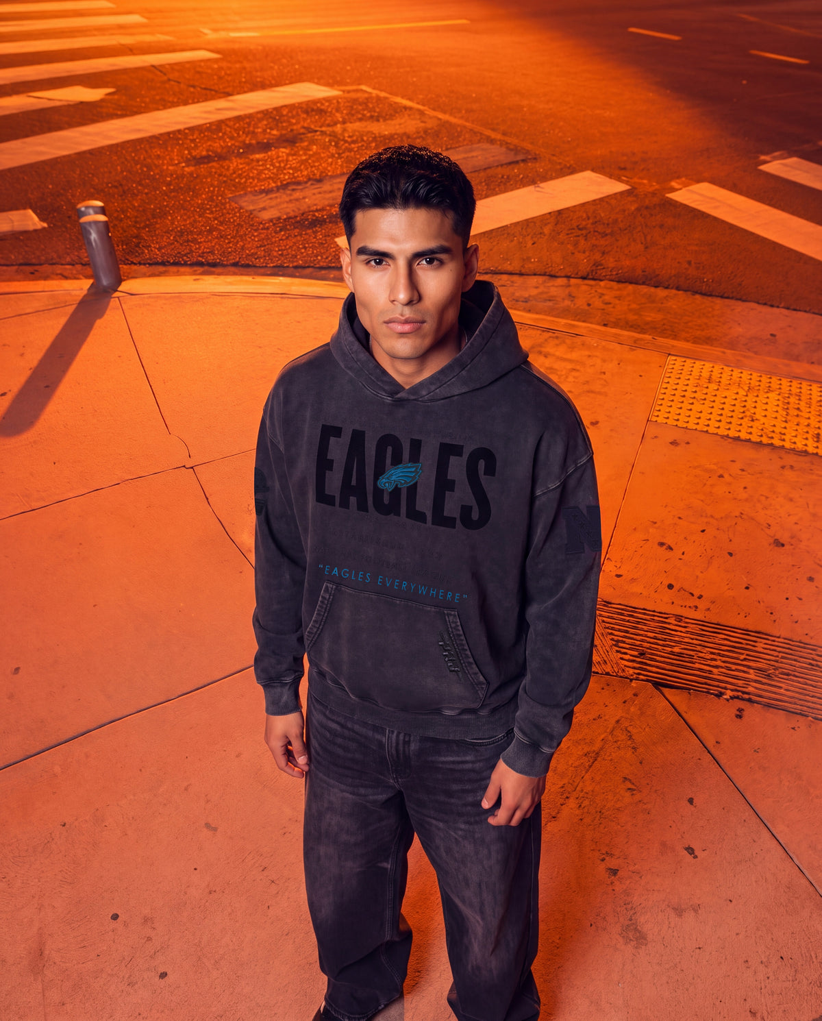 SUDADERA CON GORRO NFL PHILADELPHIA EAGLES ECLIPSE