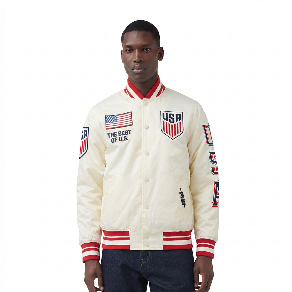 CHAMARRA DE SATIN U.S. SOCCER US SOCCER MNT CLASSIC CHENILLE