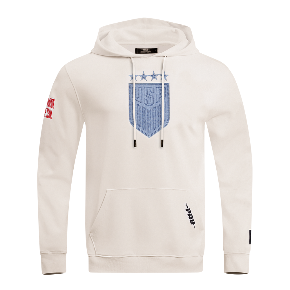 SUDADERA CON GORRO US SOCCER VARSITY BLUES