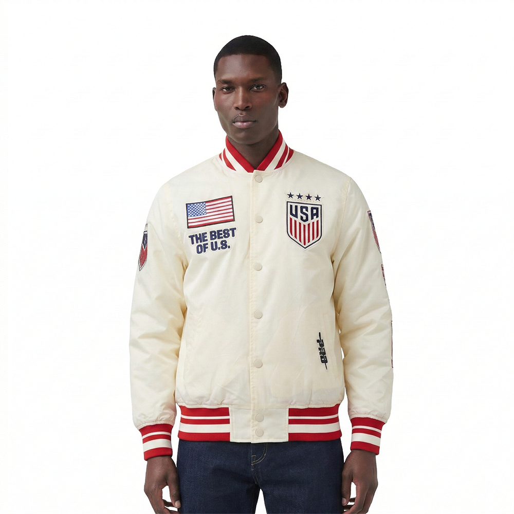 CHAMARRA DE SATIN USSF US SOCCER WNT CLASSIC CHENILLE