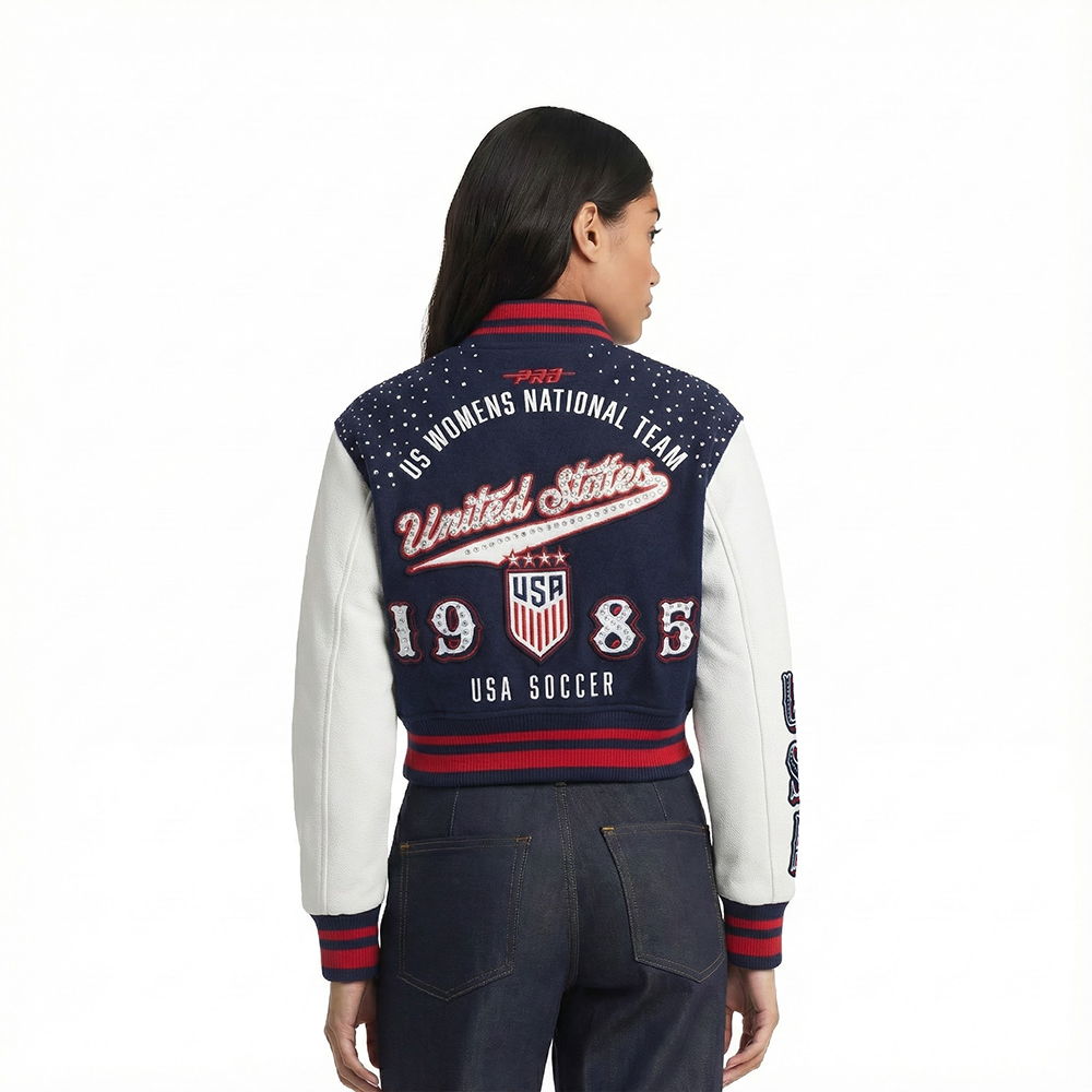 CHAMARRA UNIVERSITARIA USSF US SOCCER WNT LEGACY PARA MUJER