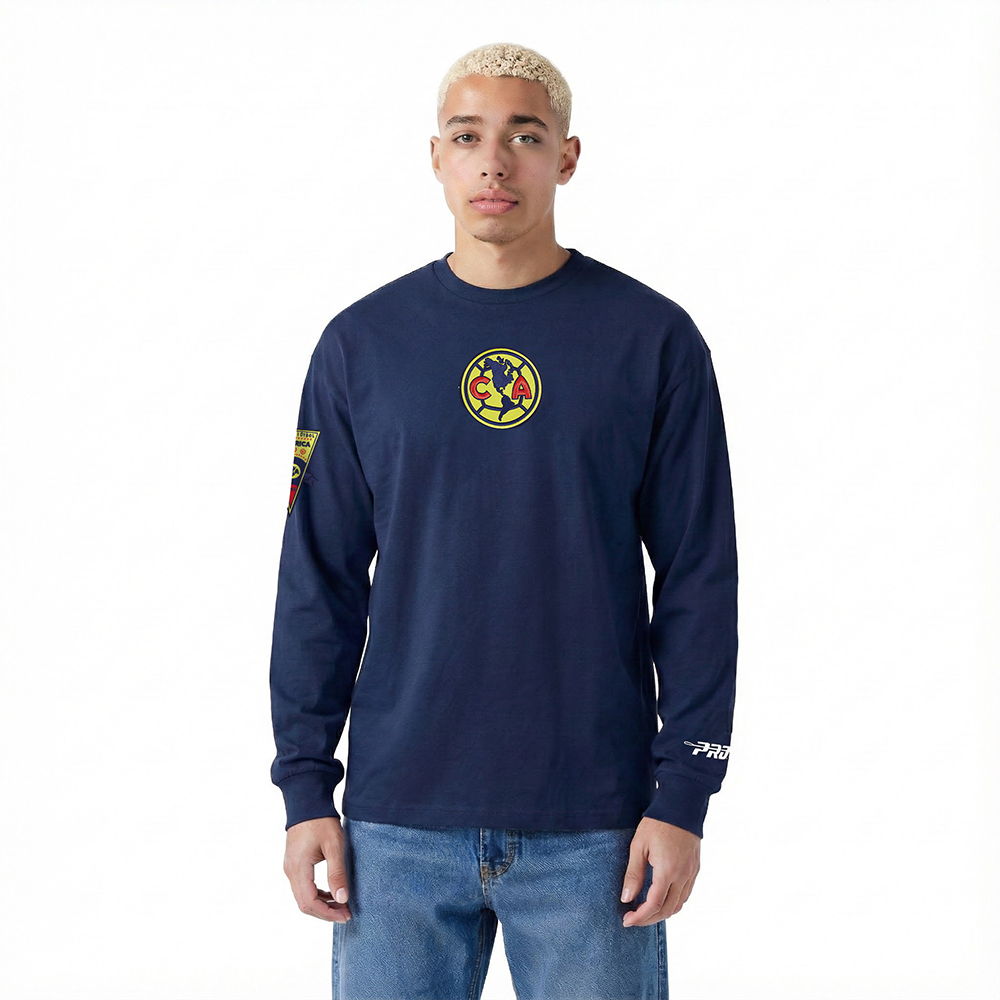 PLAYERA DE MANGA LARGA Liga MX CLUB AMERICA LIVING LARGE