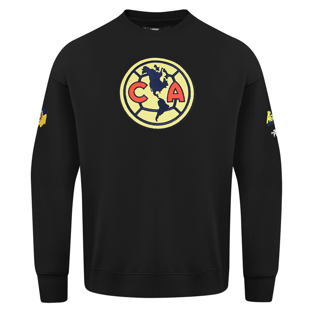 SUDADERA DE CUELLO REDONDO LIGA MX CLUB AMERICA CONTRAST NEUTRALS