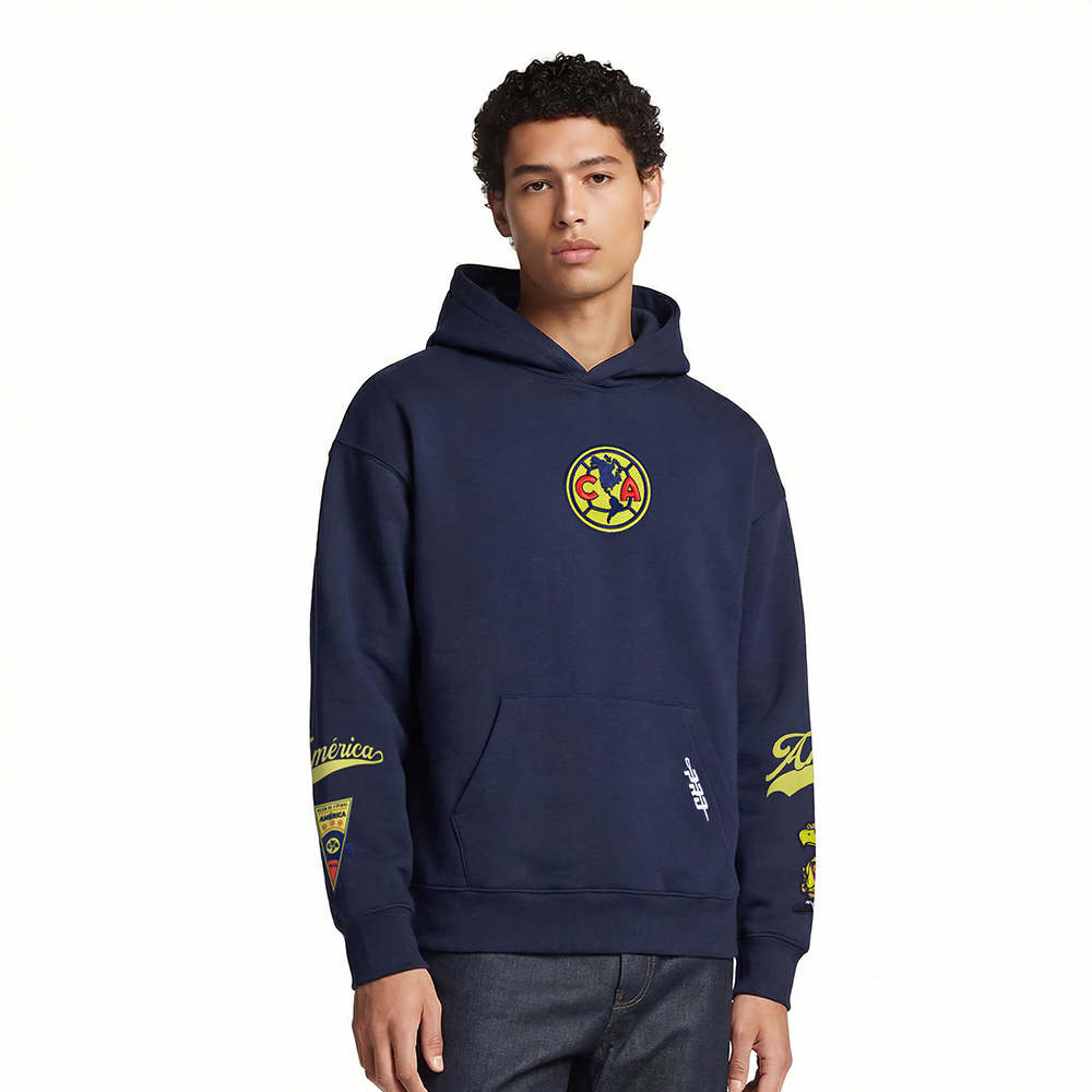 SUDADERA CON GORRO Liga MX CLUB AMERICA LIVING LARGE