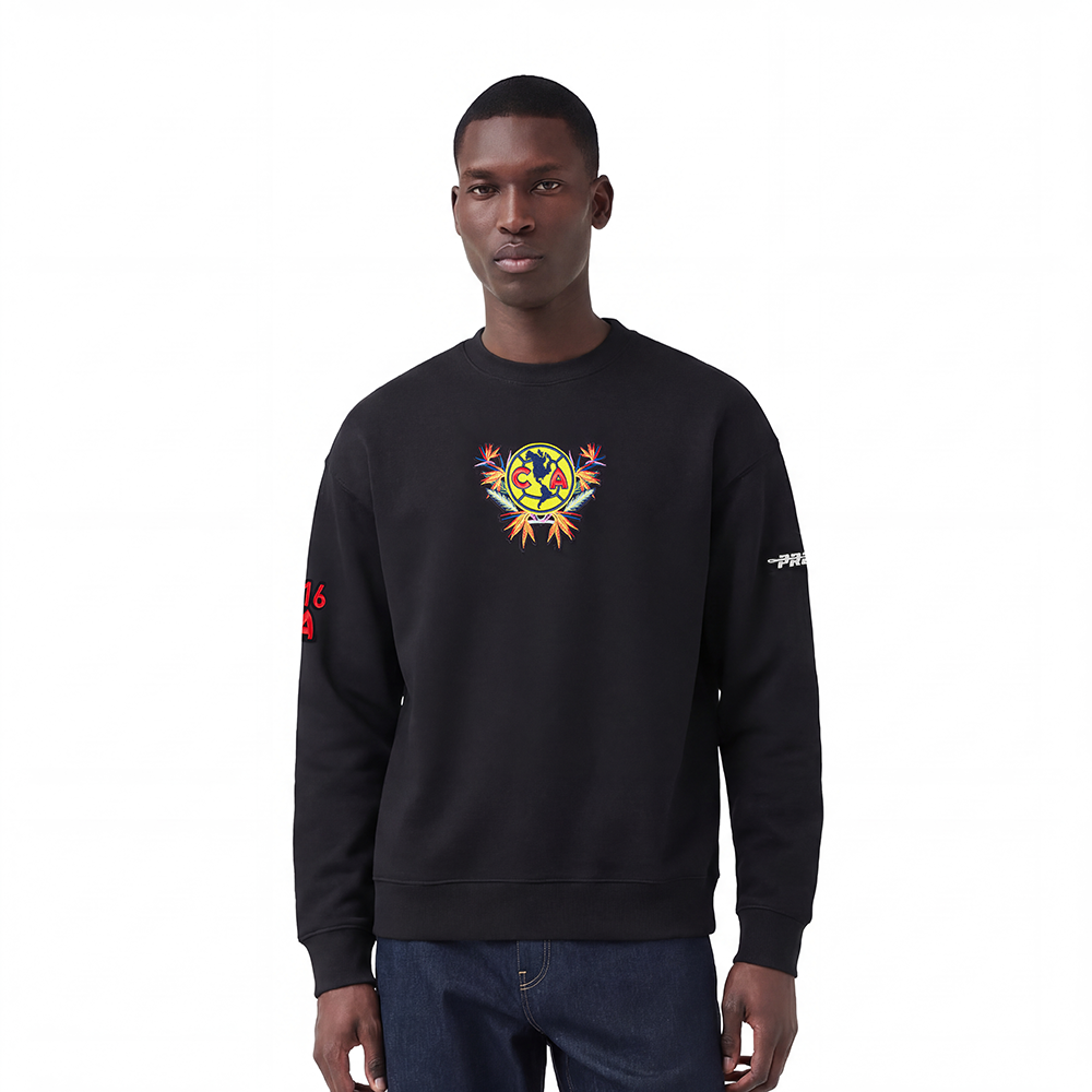 SUDADERA DE CUELLO REDONDO LIGA MX CLUB AMERICA PARADISE