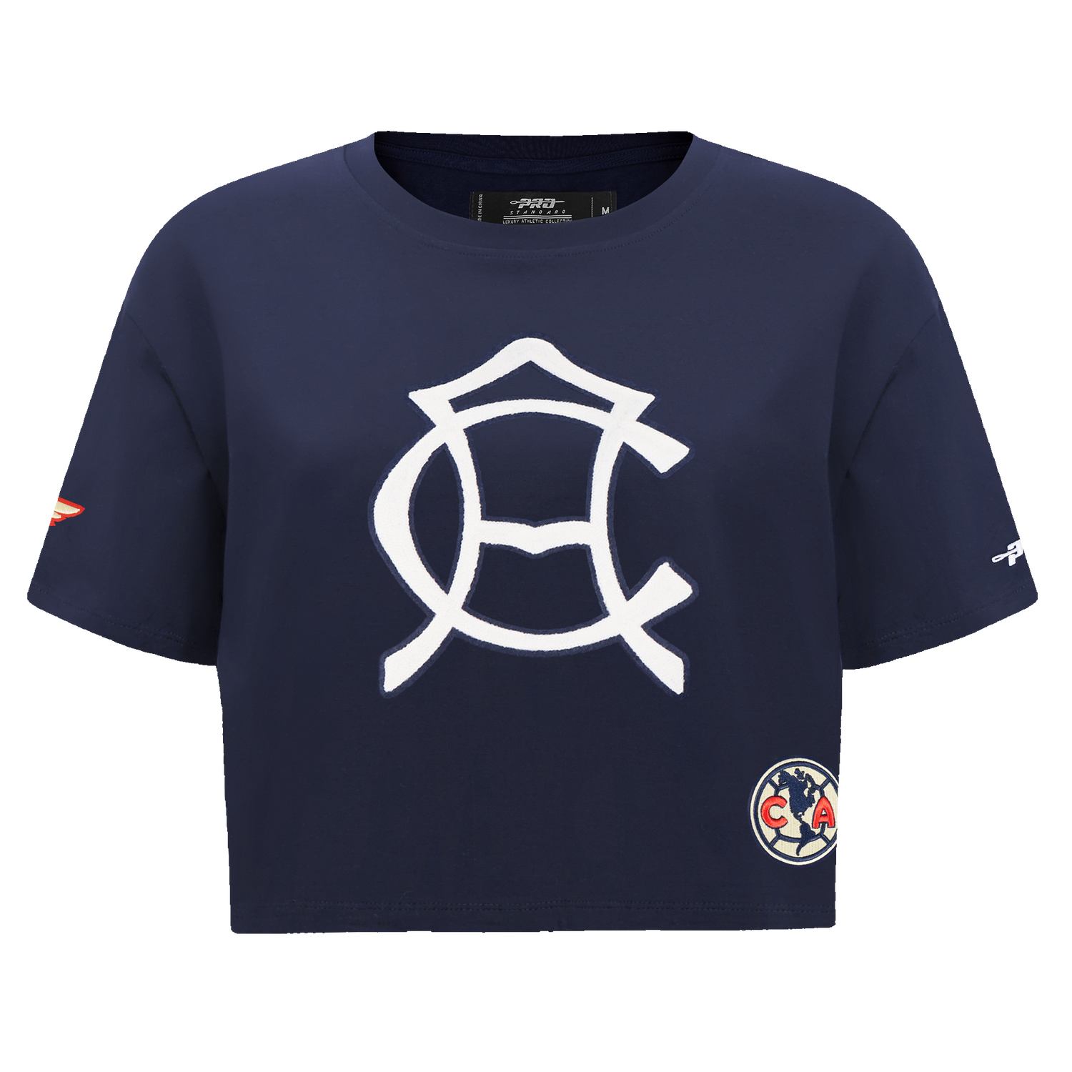 PLAYERA CROP LIGA MX CLUB AMERICA PREMIUM PARA MUJER