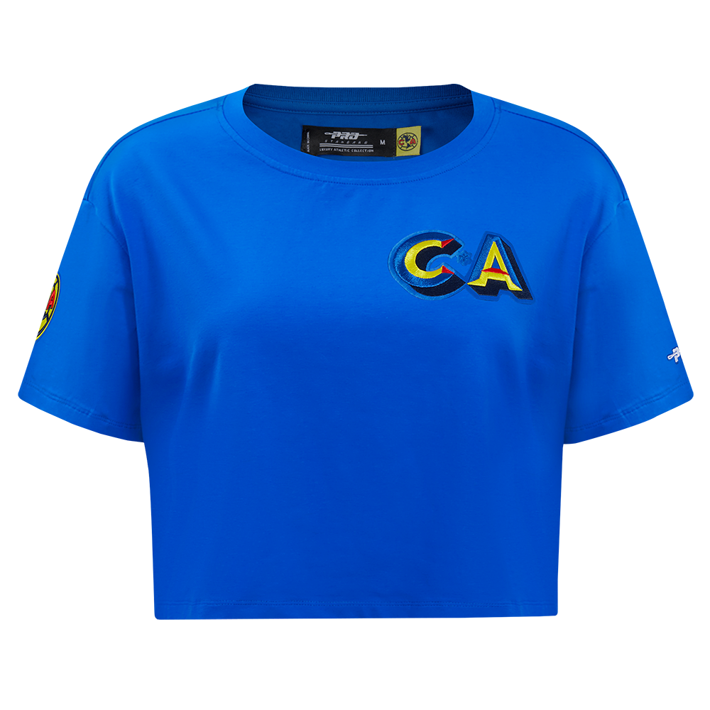 PLAYERA CROP LIGA MX CLUB AMERICA STADIUM PARA MUJER