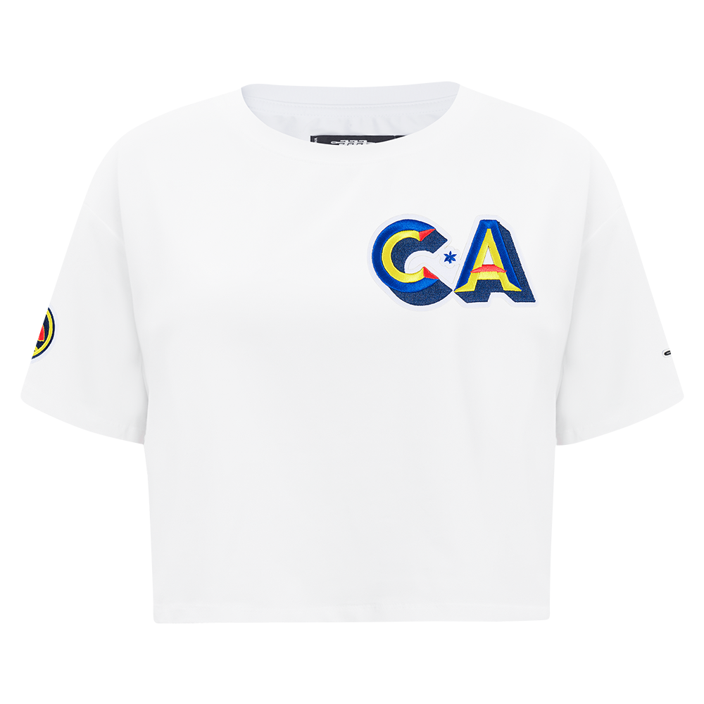 PLAYERA CROP LIGA MX CLUB AMERICA STADIUM PARA MUJER