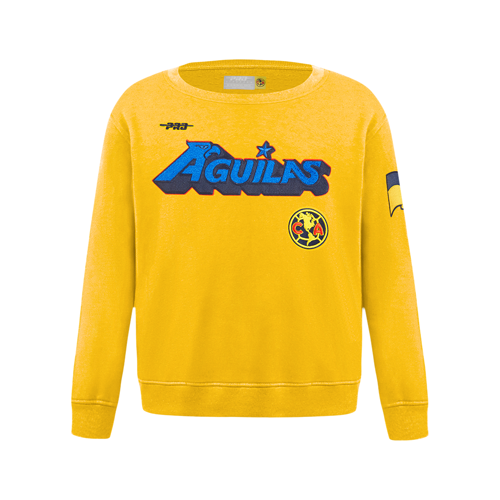 SUDADERA DE CUELLO REDONDO LIGA MX CLUB AMERICA STADIUM PARA NIÑO JUNIOR