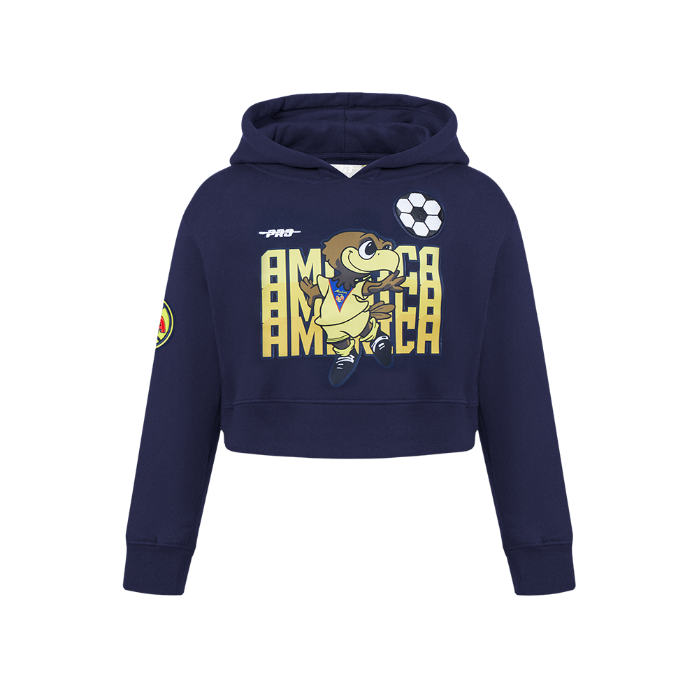 SUDADERA CON GORRO LIGA MX CLUB AMERICA STADIUM PARA NIÑA JUNIOR