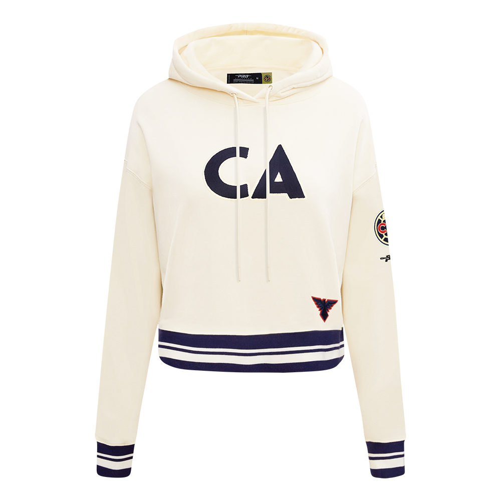 SUDADERA CON GORRO LIGA MX CLUB AMERICA PREMIUM PARA MUJER