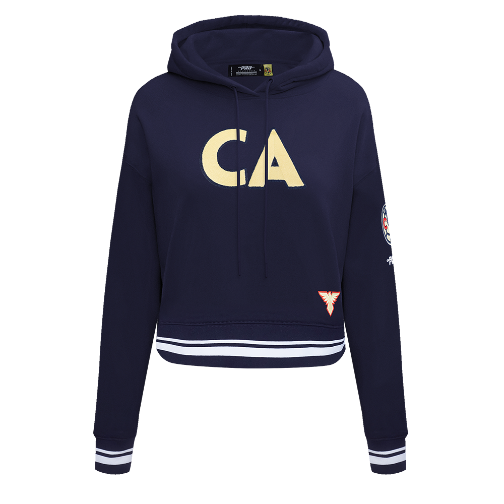 SUDADERA CON GORRO LIGA MX CLUB AMERICA PREMIUM PARA MUJER