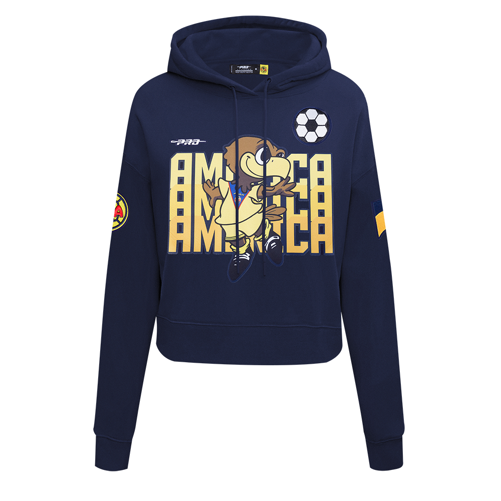 SUDADERA CON GORRO LIGA MX CLUB AMERICA STADIUM PARA MUJER