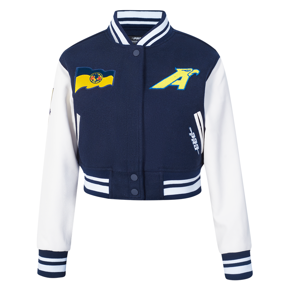 CHAMARRA UNIVERSITARIA LIGA MX CLUB AMERICA STADIUM PARA MUJER