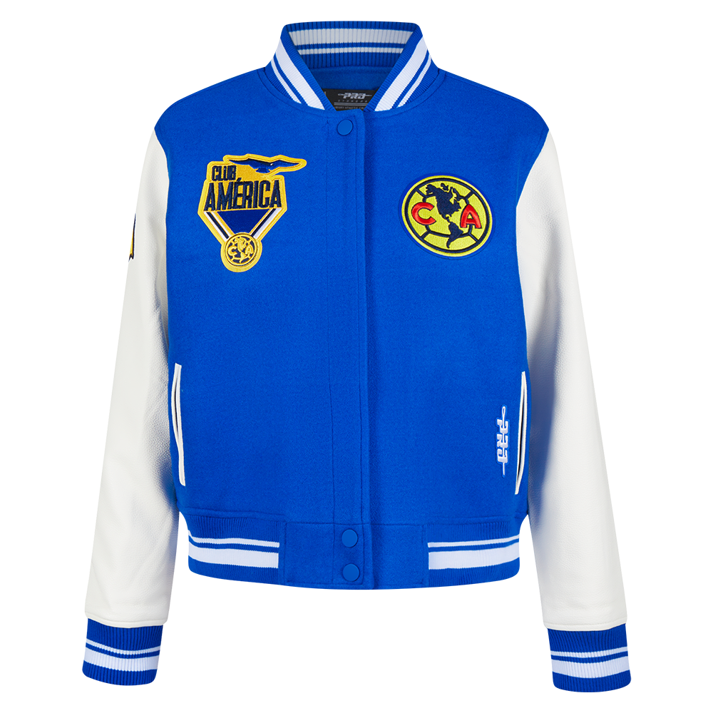 CHAMARRA UNIVERSITARIA LIGA MX CLUB AMERICA STADIUM PARA MUJER