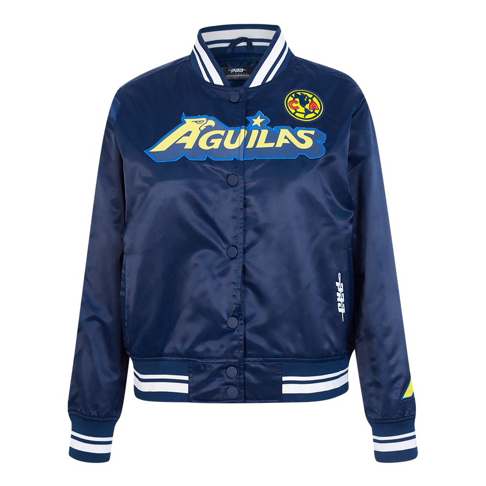 CHAMARRA DE SATÍN LIGA MX CLUB AMERICA STADIUM PARA MUJER